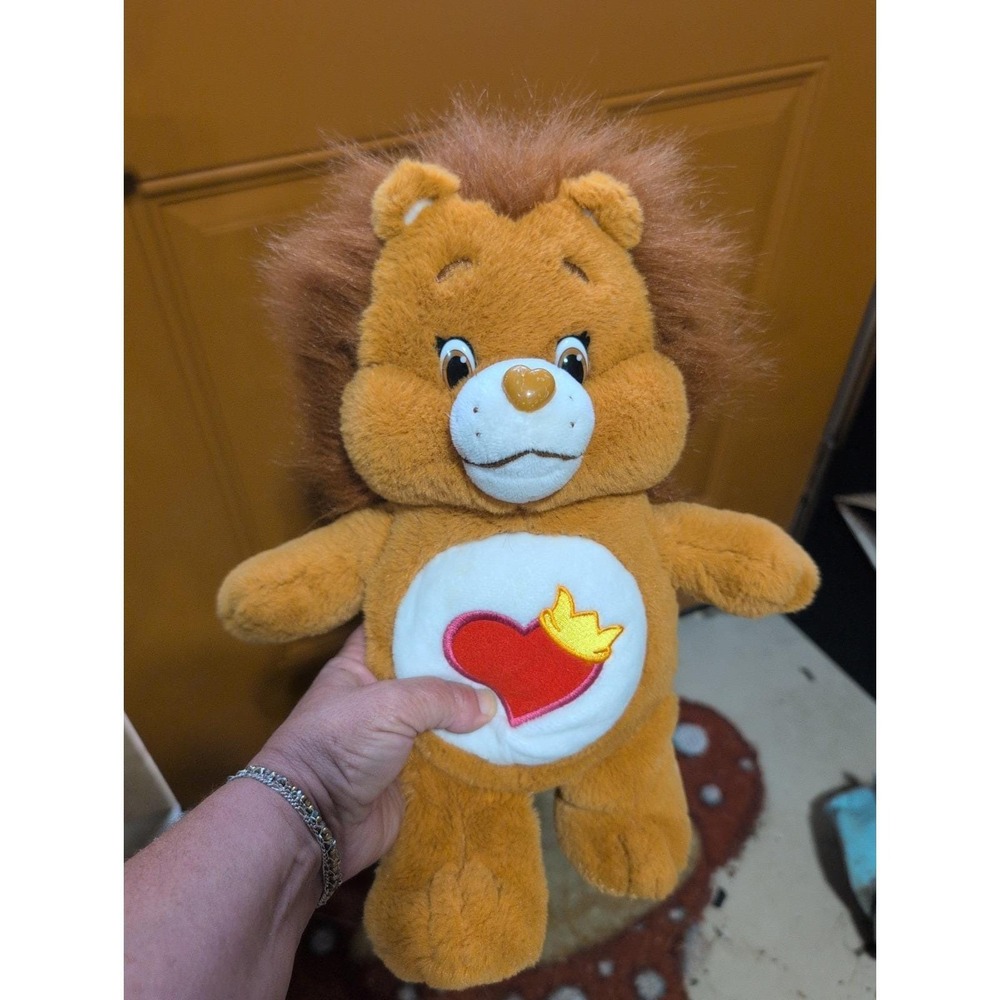 Care Bear Cousins Brave Heart Lion Plush 12" Just Play 2016